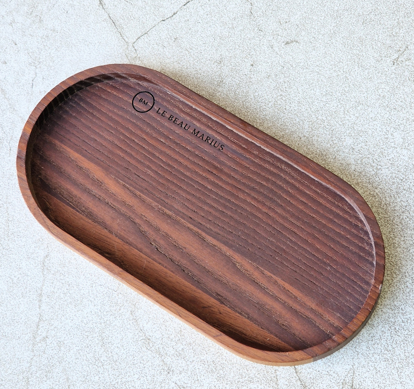 Plateau de service en bois de frêne thermo-traité 20×10cm – Café, dessert, présentation gourmande
