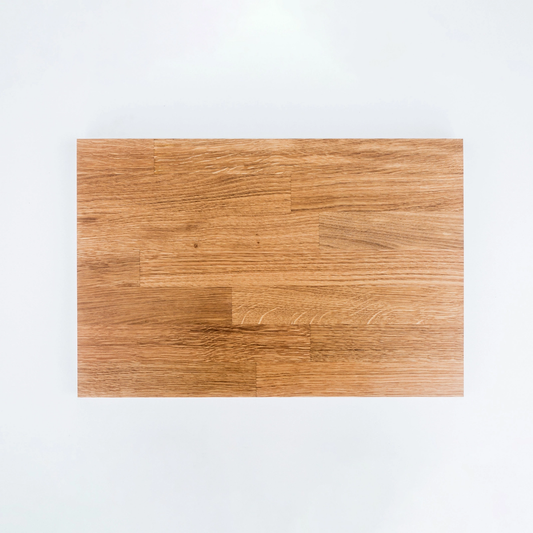 Planche à découper épaisse chêne massif 45×30×3cm – Usage intensif, finition cire dure